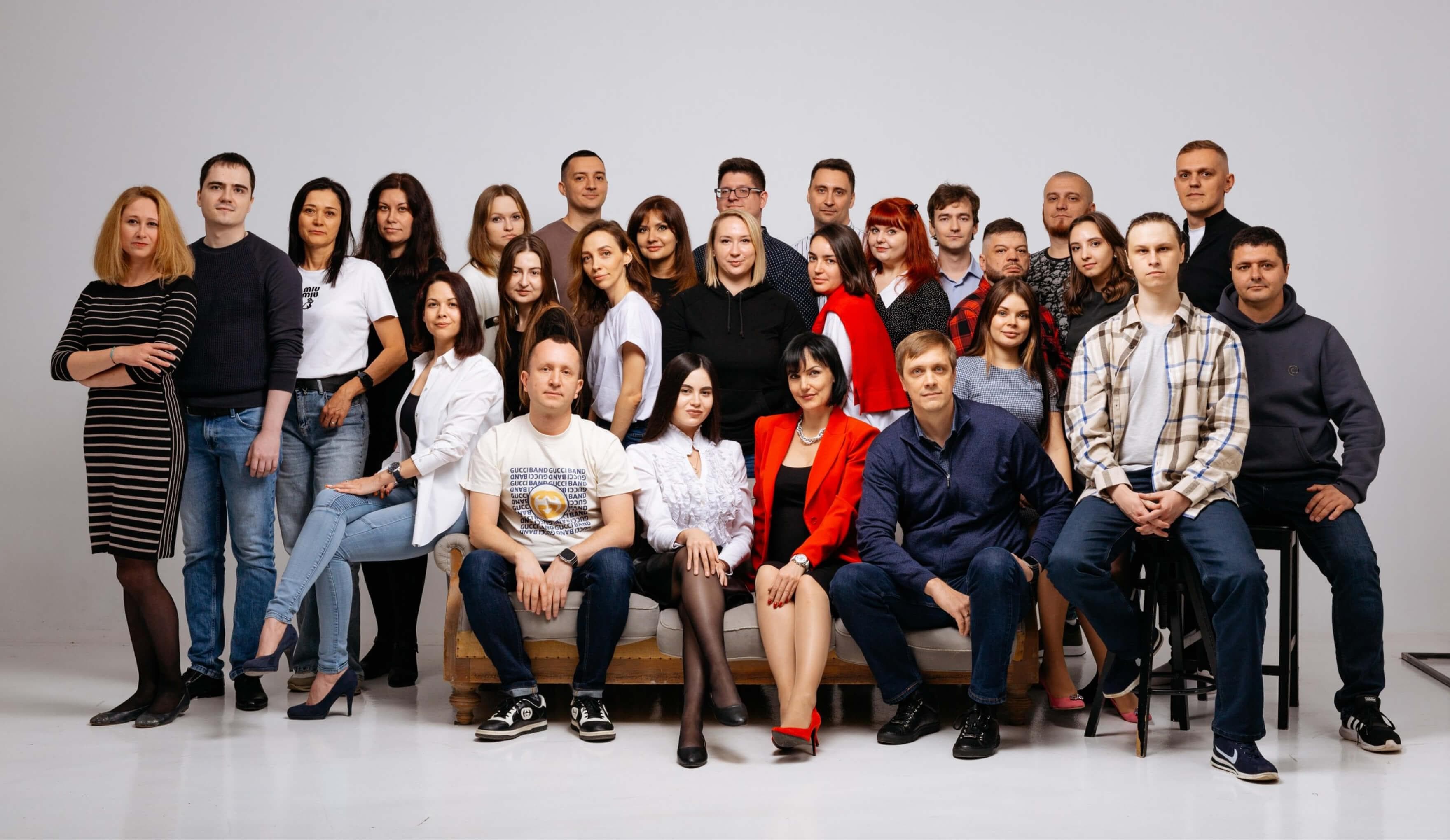 Команда агентства Relevant, групповое фото